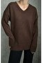 Basic Oversize V Yaka Triko Kazak - 2