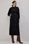 Gabardine Skirt with Wide Pockets