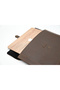 Handcrafted Genuine Leather Laptop Sleeve | 14-inch Velvet Lined Portfolio Case - 4