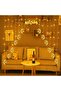 Ramadan Lights, Moon Star Fairy Hanging String Lights, 8 Modes - 6