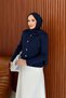 Mersery Cardigan Navy Blue 7027