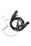 Push-to-Talk Earpiece Mic Compatible with GP328 & HT Series – Black