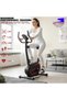 Magnetic Upright Bike EM-1574 with 8 Resistance Levels, LCD Monitor, Pulse Sensors & 4KG Flywheel Ho - 2