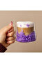 Decorative hydrangea thermos cup – 180 ml - 2