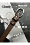 2-Pack Lust Classic Patterned Women's Silver Buckle Belt Jacket Belt Dress Belt Trouser Belt - 4