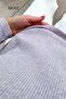 Degaje Yaka Ribbed Knit Yumoş Bluz 6K307 - 4