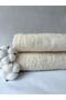 2-Piece Bath Towel Set Cream 70X140 cm Hotel Collection
