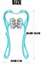Cervical Spine Neck Massager Roller - Whalegrass Double Roller (Pink) - 7