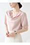 Casual satin blouse