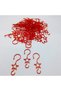 Christmas Ornament Hanging Bracket 100Pcs-Red