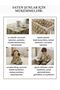 100% Cotton Satin Patchwork Fabric – 155×100 cm – for Sewing and DIY - 7