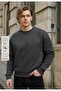 Men's Solid Basic Circular Neck Sweatshirt