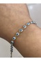 Nazar bead eye model blue gold detailled xuping steel bracelet - 3