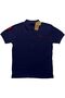 Men’s Premium Cotton Polo Shirt with Embroidered Logo – Navy - 2