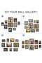 10 Pack Black Photo Frame Collage Set (8x10,5x7,4x6) - 5