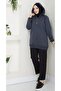 Hooded Fleece-Lined Sweatshirt - 2
