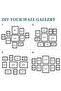 10-Pack Picture Frames Set (8x10,5x7,4x6) Black - 4