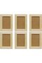 DIY Unfinished Wooden Photo Frames, 12PCS 6x8 Inch (holds 4x6 photos) - 8