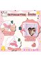 3 Inch Mini Photo Album - Heart Hollow Binder with Pendant, 40 Pockets (Pink) - 2