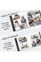 Large Photo Album 11 x 10.6 in, 40 Pages, Linen Cover (Khaki) - 4