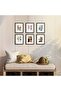5 Pack 8x10 Photo Frames (5x7 with Mat or 8x10 without Mat) - Black - 2