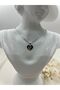 Silver Color Star Stone Heart Necklace – Elegant, Modern and Stylish Design Everyday Wear Necklace - 3