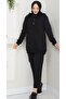Hooded Fleece-Lined Sweatshirt - 2