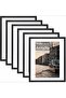 A2/A3/A4 Photo Frame Black, Solid Wood Gallery Frame (A4)