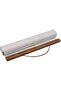 4 Wooden Strips Modern Magnetic Poster Hanger (Teak Wood, 50cm) - 7