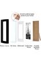 Picture Frame Set of 5, 5x7 Picture Frames (Black) - 2