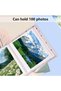Photo Album for 100 Photos (4 x 6 Inch) Mini Linen Cover (Beige) - 4