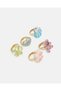 Girls Assorted Embellished Ring Set (Pack of 5) - 3