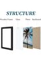 10-Pack Picture Frames Set (8x10,5x7,4x6) Black - 3