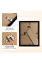 3 Pack 8x10 Picture Frame Set (Black) - Displays 5x7 with Mat or 8x10 without Mat - 4