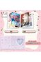 3 Inch Mini Photo Album - Heart Hollow Binder with Pendant, 40 Pockets (Pink) - 3