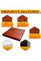 Photo Album Leather Personalized DIY Magnetic Self-Stick 3x5–8x10 (Brown) - 4