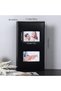 Photo Album 4x6 Inch, 300 Pockets, Black PU Leather with Slip-in Pockets - 3