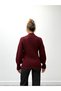 Women's Tina Burgundy Turtleneck Knitwear Sweater - 4
