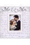 Off White 5x7 Silkscreened Corinthians Verse 'Mr & Mrs' Wood Picture Frame, 3244-57