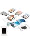 10Pcs Small Magnetic Photo Frames for 7x4.5cm Photos Mini Acrylic Refrigerator Picture Frame Magnets - 8
