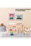 Kids Artwork Picture Frame (Light Wood) - 4