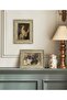 Antique Line Picture Frame 5x7 Green (Green & Gold, 5x7) - 4