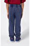 Rib Cuff Pants Children's Navy Blue Sweatpants - 307307-Bs567 - 3