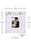 Off White 5x7 Silkscreened Corinthians Verse 'Mr & Mrs' Wood Picture Frame, 3244-57 - 5