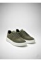Women's Genuine Leather Sneaker Shoes Khaki