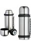 Thermo Stainless Steel Water Bottle, 1.2L, Hot & Cold Insulation, Silver - 7