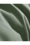 Crep Single 100% Cotton Plain Duvet Cover Set - Green - 8