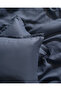 Crep Family Size 100% Cotton Flat Sheet Pack of Duvet Cover Set - Indigo - 7