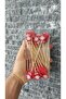 12 cm Bamboo Toothpicks with Santa Claus Figures • New Year's Presentation and Party Decoration Set, Cocktail - 4