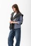 Yumoş Square Neck Tie-Up Knit Scarf - Square Piece Scarf - Knit Shoulder Scarf Office Daily Fashion Scarf - 4